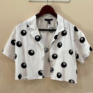 ADORABLE AND UNIQUE **Forever 21** CROP TOP! NWOT